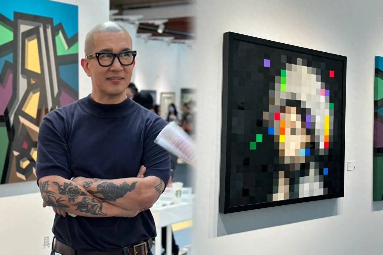 大S现任丈夫具俊晔现身台北国际艺术博览会,媒体专访警告汪小菲“不要再说谎”(图2) 大S现任丈夫具俊晔现身台北国际艺术博览会,媒体专访警告汪小菲“不要再说谎”(图2)