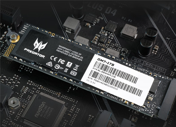 宏碁掠夺者GM7000系列有好价,2GB独立缓存设计到手价579元(图1) SSD涨价前末班车!宏碁掠夺者GM7 2TB到手579元:7200MB/s