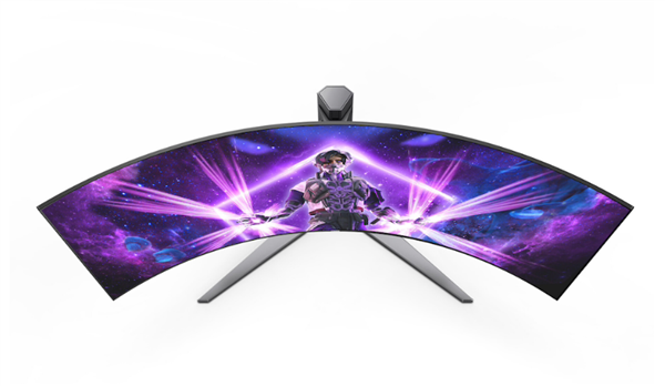 AOC推出了新款带鱼屏AG456UCZD,搭载44.5 OLED带鱼屏面板(图3) AOC推出44.5寸OLED带鱼屏:800R沉浸曲率、0.03 ms延迟