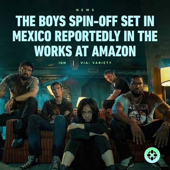 亚马逊影视试图将人气剧集《黑袍纠察队》拓展至西语世界 基于漫画改编而成(图1) 黑袍小队进军墨西哥