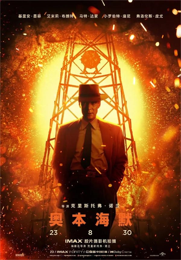 《奥本海默》在国内上映后仅5天,总票房就突破了2亿元(图6) 第81届金球奖公布:电影《奥本海默》包揽多项大奖