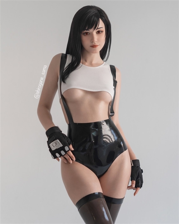 俄罗斯美女Cos《尼尔》A2美图:身穿紧身皮衣,展现完美好身材(图13) 俄罗斯美女Cos《尼尔》A2美图 紧身衣凸显完美身材