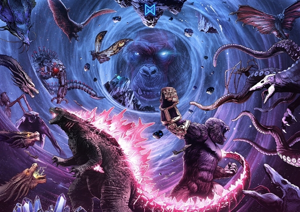 芭比哥斯拉大战无限手套金刚:荒谬感扑面而来,华纳的耐心至此用完(图3) 芭比哥斯拉大战无限手套金刚