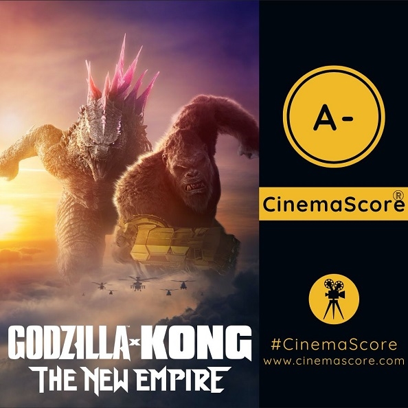 《哥斯拉大战金刚2》开画成绩与《侏罗纪世界3》持平,比《沙丘2》的两倍还多(图2) 《哥斯拉大战金刚2》力压《沙丘2》