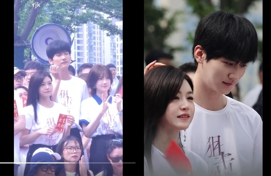 陈妍希婚变传闻后首次公开露面:未谈婚姻,仅是宣传新剧开镜(图2) 陈妍希婚变传闻后首次公开露面:未谈婚姻,仅是宣传新剧开镜(图2)