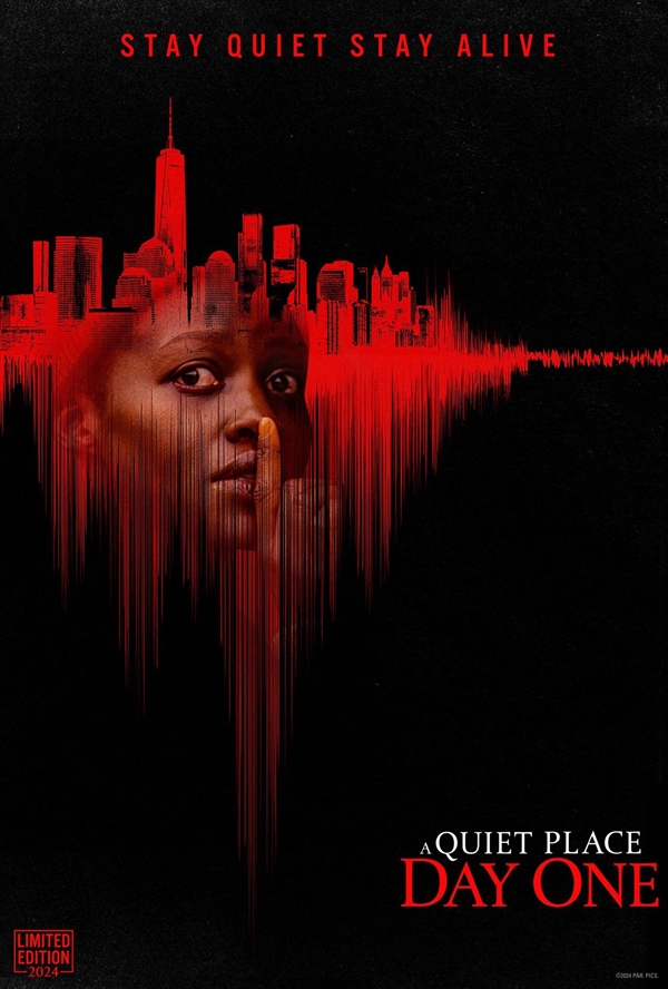 《寂静之地:入侵日》票房超预期,位列北美周票房榜亚军,创下该系列首映票房最高纪录(图2) 《寂静之地:入侵日》票房超预期