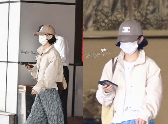 赵丽颖齐耳短发照流出:一身休闲轻便服装短款夹克搭配宽松长裤,一头齐耳短发利落又清爽(图1) 赵丽颖齐耳短发照流出:一身休闲轻便服装短款夹克搭配宽松长裤,一头齐耳短发利落又清爽(图1)