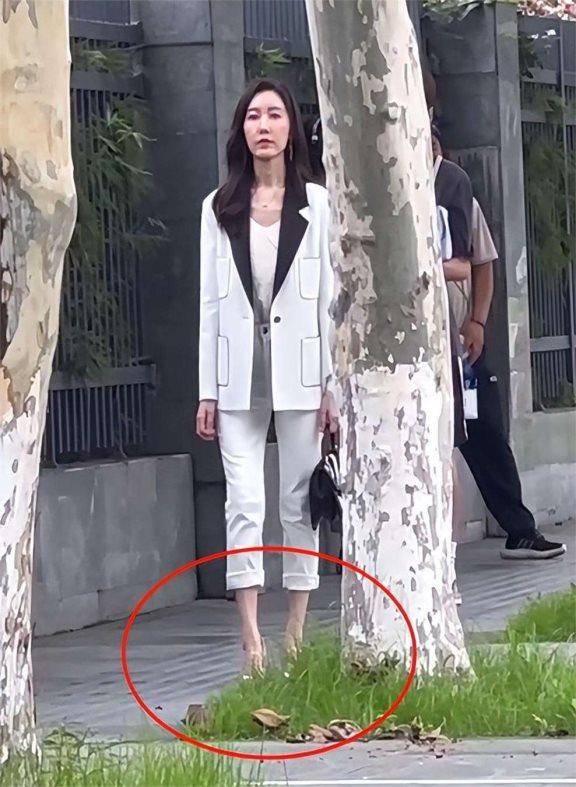 高露现身四川街头:标致的鹅蛋脸变成了棱角分明的六棱脸,颧骨显得非常高耸突兀(图15) 高露现身四川街头:标致的鹅蛋脸变成了棱角分明的六棱脸,颧骨显得非常高耸突兀(图15)