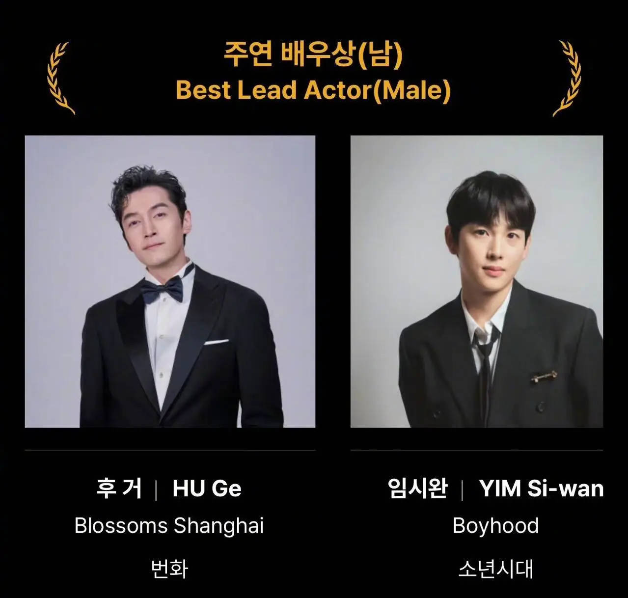 第29届釜山国际电影节“亚洲内容大赏”官宣最佳男女主入围名单出炉(图2) 第29届釜山国际电影节“亚洲内容大赏”官宣最佳男女主入围名单出炉(图2)