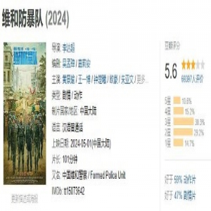 《维和防暴队》豆瓣5.6分：获得高赞的豆瓣短评多为批评，直言不讳指出本片“很烂”
