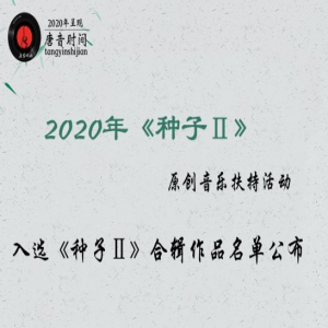 11首原创作品入围2020年《种子Ⅱ》合辑，音乐制作即将开启